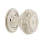 Nostalgic Warehouse Vintage Restoration 1-3/8" Round Meadows Cabinet Knob - Solid Brass Polished Nickel