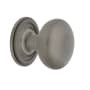 Nostalgic Warehouse New York 1-3/8 Inch Mushroom Cabinet Knob Antique Pewter