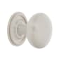 Nostalgic Warehouse New York 1-3/8 Inch Mushroom Cabinet Knob Satin Nickel
