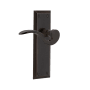 Nostalgic Warehouse Manor Non-Turning One-Sided Door Lever with New York Rose Timeless Bronze