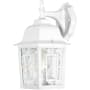 Nuvo Lighting Banyan 12" Tall Outdoor Wall Sconce with Glass Panel Shades White