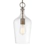 Nuvo Lighting Hartley 7" Wide Mini Pendant Antique Copper / Clear