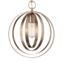 Nuvo Lighting Pendleton 12" Wide Pendant Burnished Brass