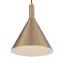 Nuvo Lighting Lightcap 12" Wide Pendant Burnished Brass