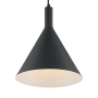 Nuvo Lighting Lightcap 12" Wide Pendant Matte Black