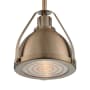 Nuvo Lighting Barbett 9" Wide Pendant Burnished Brass