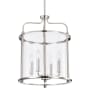 Nuvo Lighting Yorktown 4 Light 16" Wide Taper Candle Pendant Polished Nickel
