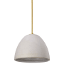 Nuvo Lighting Collins 14" Wide Pendant Brushed Brass