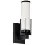 Nuvo Lighting Roselle 14" Tall Bathroom Sconce Matte Black