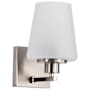 Nuvo Lighting Lune 9" Tall Bathroom Sconce Brushed Nickel