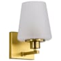 Nuvo Lighting Lune 9" Tall Bathroom Sconce Vintage Brass