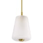 Nuvo Lighting Lune 8" Wide Mini Pendant Vintage Brass