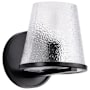 Nuvo Lighting Valentine 7" Tall Bathroom Sconce Black