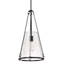 Nuvo Lighting Valentine 12" Wide Pendant Black