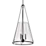 Nuvo Lighting Valentine 3 Light 16" Wide Pendant Black