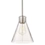 Nuvo Lighting Gianna 8" Wide Mini Pendant Brushed Nickel