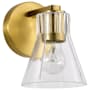Nuvo Lighting Gianna 8" Tall Bathroom Sconce Vintage Brass