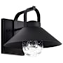 Nuvo Lighting Ridge 9" Tall Outdoor Wall Sconce Black