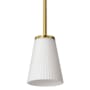 Nuvo Lighting Royale 5" Wide Mini Pendant Burnished Brass