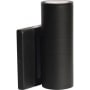 Nuvo Lighting 7" Tall LED Outdoor Wall Sconce Black