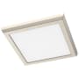 Nuvo Lighting 7" Wide LED Flush Mount Square Ceiling Fixture - 90 CRI Brushed Nickel