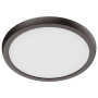 Nuvo Lighting 9" Wide LED Flush Mount Drum Ceiling Fixture - 90 CRI Bronze