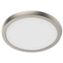Nuvo Lighting 9" Wide LED Flush Mount Drum Ceiling Fixture - 90 CRI Brushed Nickel