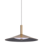 Nuvo Lighting Corrine 14" Wide Pendant Burnished Brass
