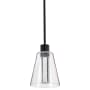Nuvo Lighting Aura 8" Wide Mini Pendant Matte Black