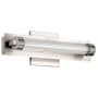 Nuvo Lighting Larissa 14" Wide LED Bath Bar Brushed Nickel