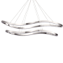 Nuvo Lighting Sylas 48" Wide Suspension Linear LED Pendant Polished Nickel
