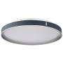 Nuvo Lighting Bandon 20" Wide Flush Mount Drum Ceiling Fixture Gray / Blue