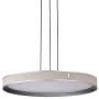 Nuvo Lighting Bandon 20" Wide Pendant Gray / Off-White