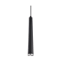 Nuvo Lighting Melrose 2" Wide Mini Pendant Matte Black / Brushed Nickel