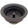 Olympia Faucets 1-1/2" Basket Strainer Matte Black