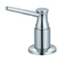 Olympia Faucets Deck Mounted Soap Dispenser with 12 oz Capacity Polished Chrome