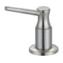 Olympia Faucets Deck Mounted Soap Dispenser with 12 oz Capacity Brushed Nickel