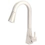 Olympia Faucets i3 1.5 GPM Single Hole Pre-Rinse Kitchen Faucet PVD Brushed Nickel