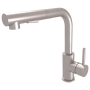 Olympia Faucets i2v 1.5 GPM Single Hole Kitchen Faucet Brushed Nickel