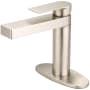 Olympia Faucets i4 1.2 GPM Single Hole Bathroom Faucet PVD Brushed Nickel