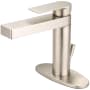 Olympia Faucets i4 1.2 GPM Single Hole Bathroom Faucet PVD Brushed Nickel