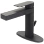 Olympia Faucets i4 1.2 GPM Single Hole Bathroom Faucet Matte Black