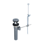 Olympia Faucets 1-1/4" Pop-Up Drain Assembly with Overflow Polished Chrome