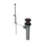 Olympia Faucets 1-1/4" Pop-Up Drain Assembly with Overflow Oil Rubbed Bronze