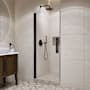 Ove Decors Pasadena 72" High x 33" Wide Pivot Frameless Shower Door with Clear Glass Black