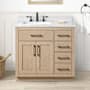 Ove Decors Bailey 36" Free Standing Single Basin Vanity Set with Cabinet and Cultured Marble Vanity Top Sahara Birch