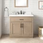 Ove Decors Bailey 36" Free Standing Single Basin Vanity Set with Cabinet and Quartz Vanity Top Sahara Birch