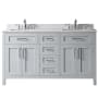 Dove Grey / Cultured Marble Top