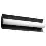 Oxygen Lighting Wave 23" Wide LED Bath Bar Black