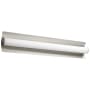 Oxygen Lighting Wave 34" Wide LED Bath Bar Satin Nickel